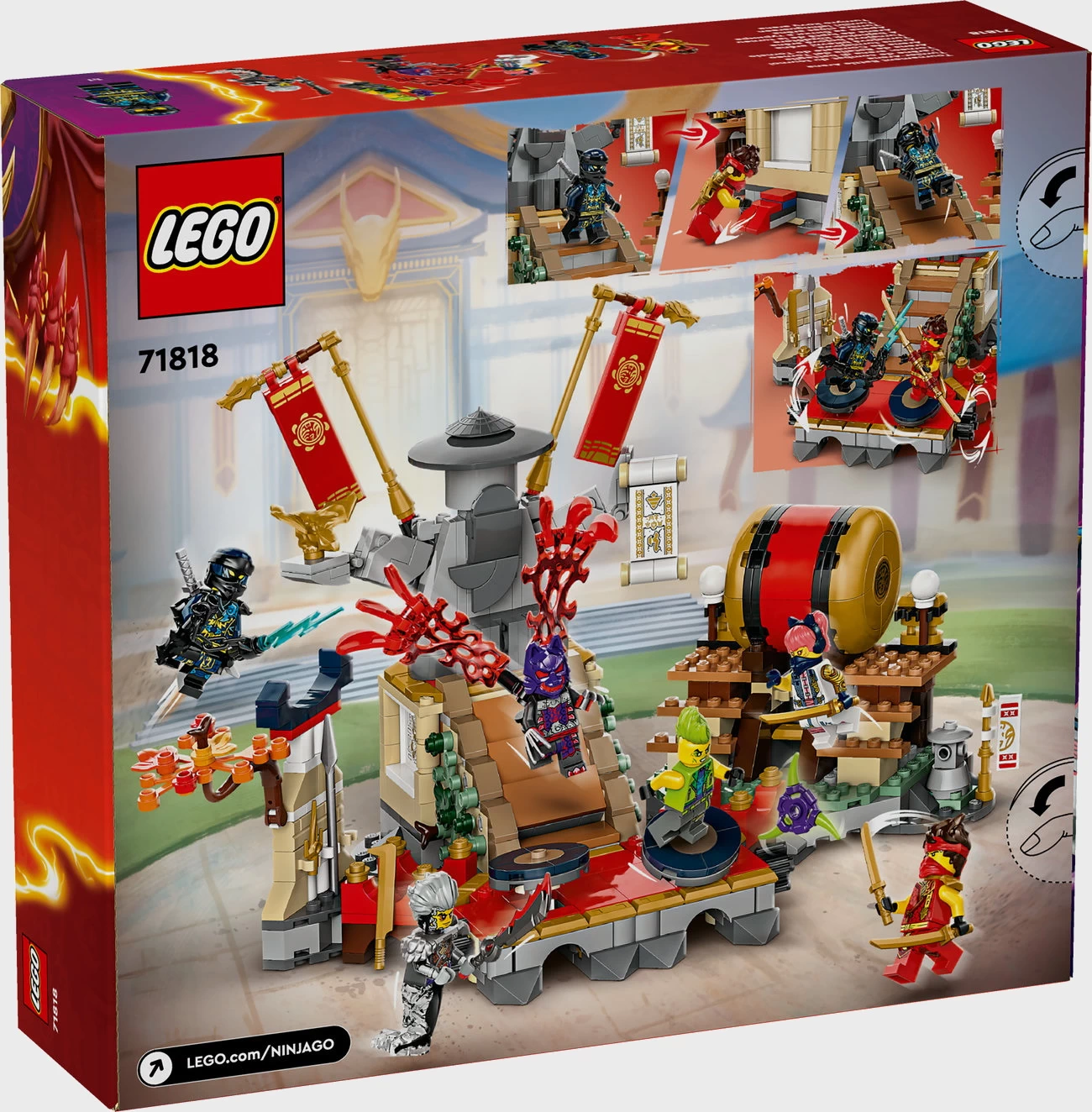 LEGO Ninjago 71818 - Turnier-Arena