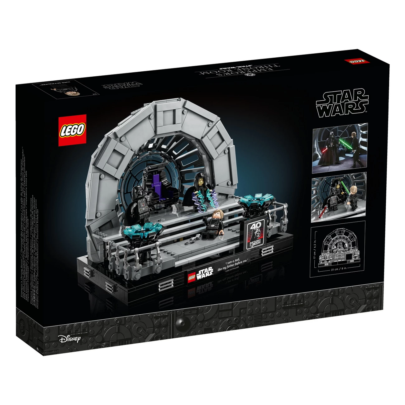 LEGO Star Wars 75352 - Thronsaal des Imperators - Diorama