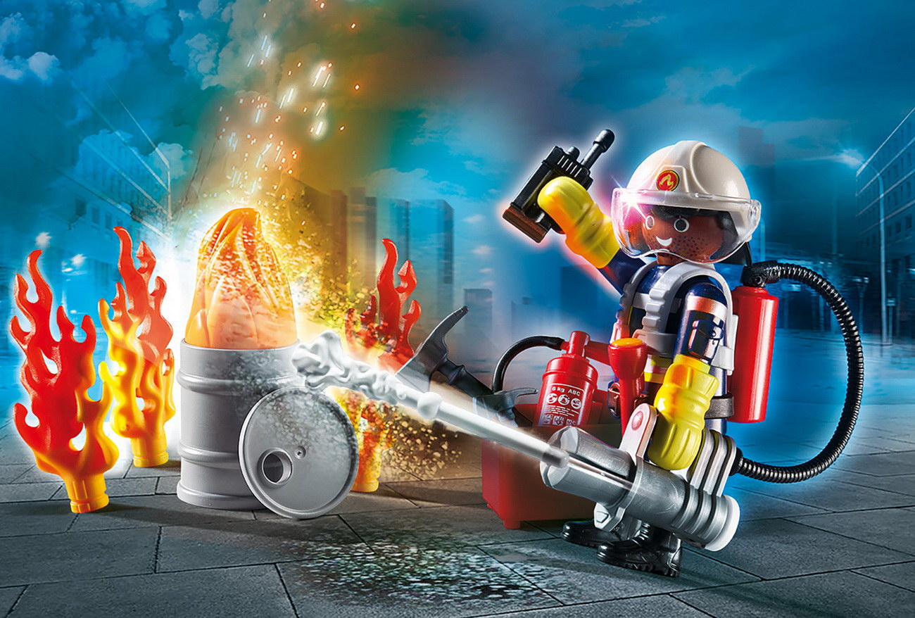 Playmobil 70291 - Geschenkset Feuerwehr - City Action