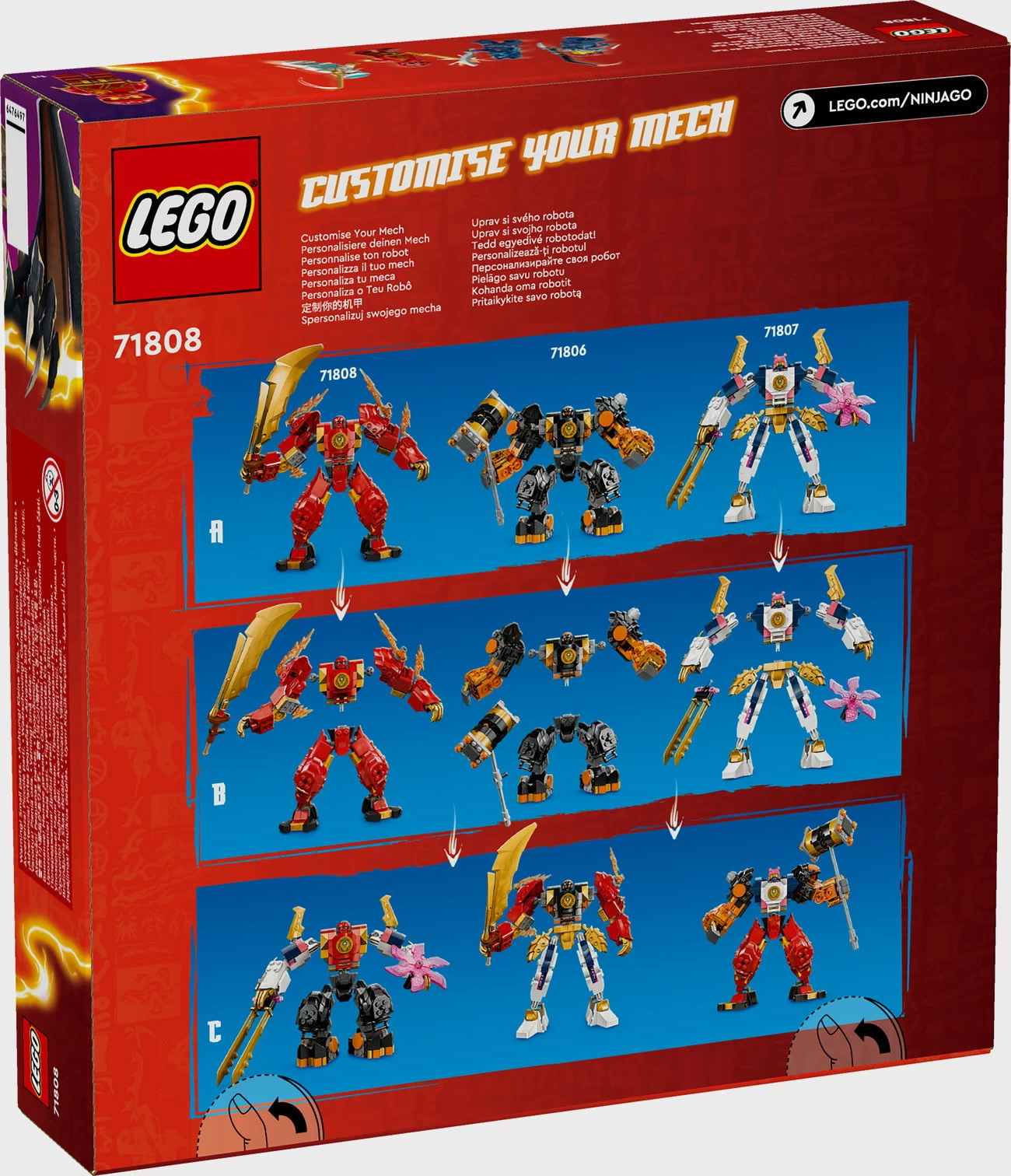 LEGO Ninjago 71808 - Kais Feuermech