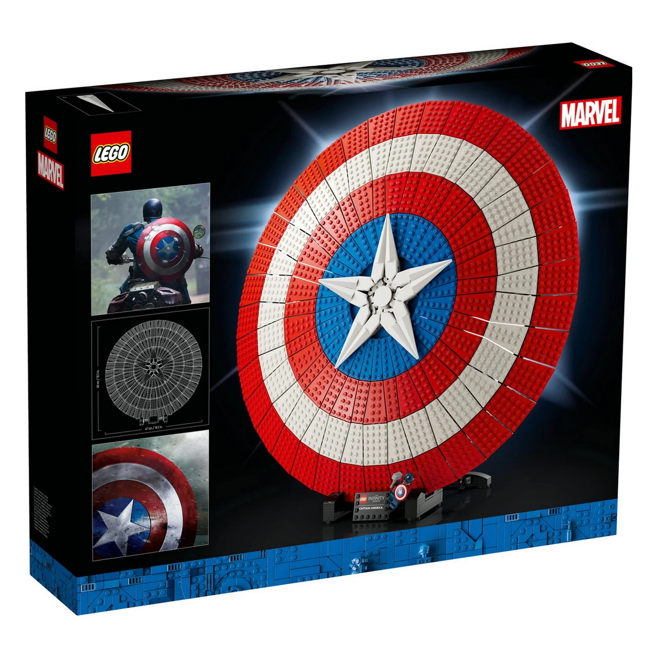 LEGO Marvel 76262 - Captain Americas Schild