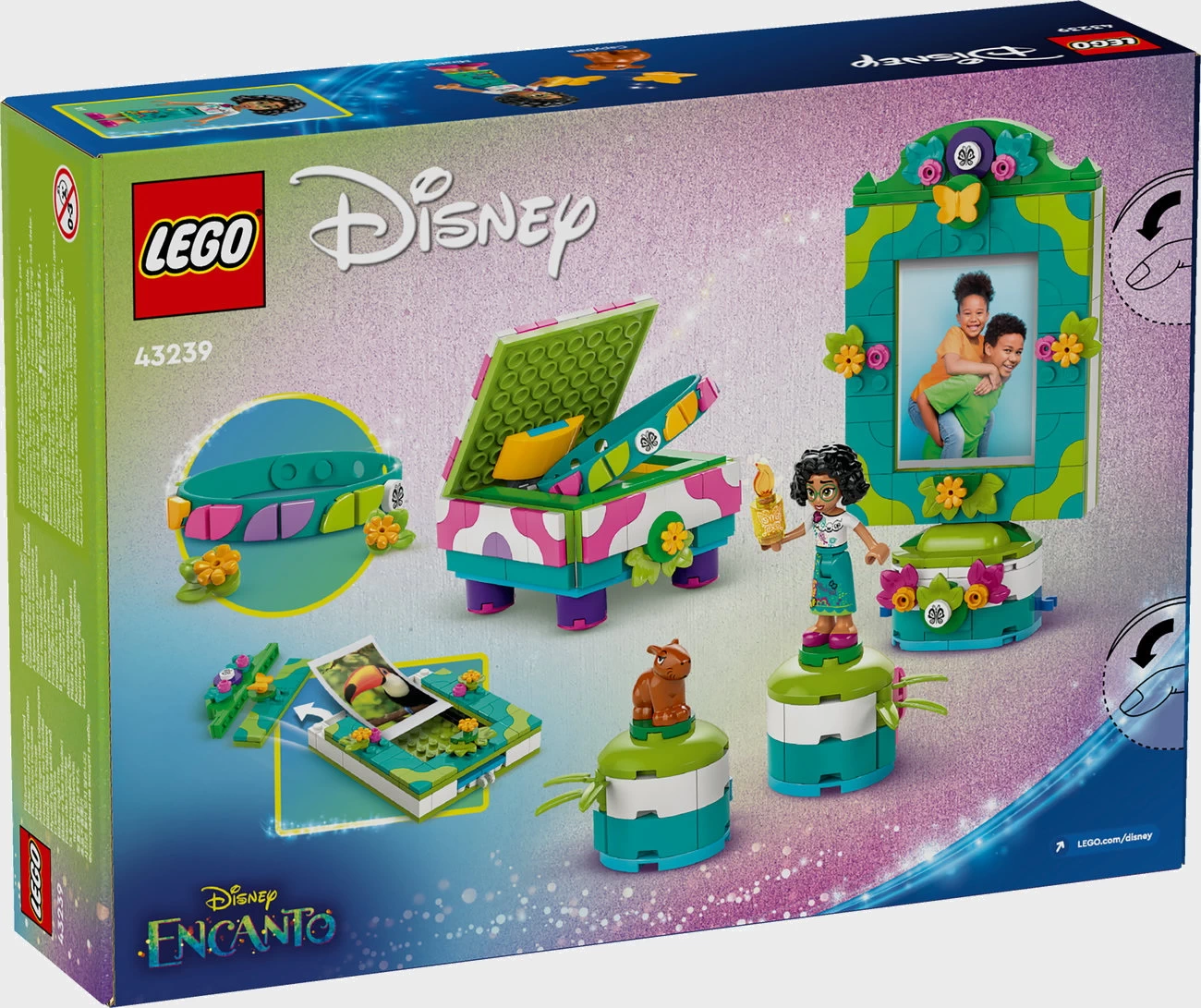 LEGO Disney 43239 - Mirabels Fotorahmen und Schmuckkassette