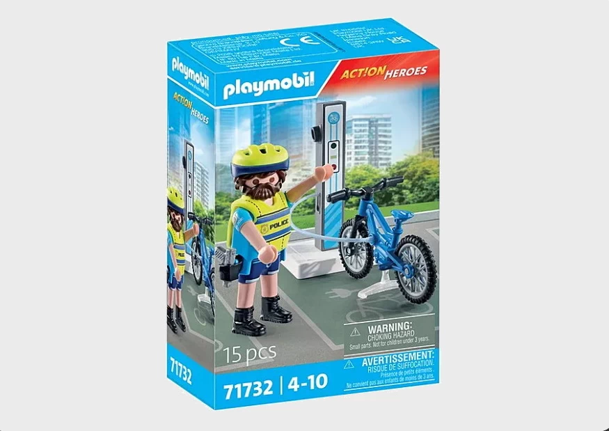 Playmobil 71732 - Polizei Fahrradstreife - Action Heroes
