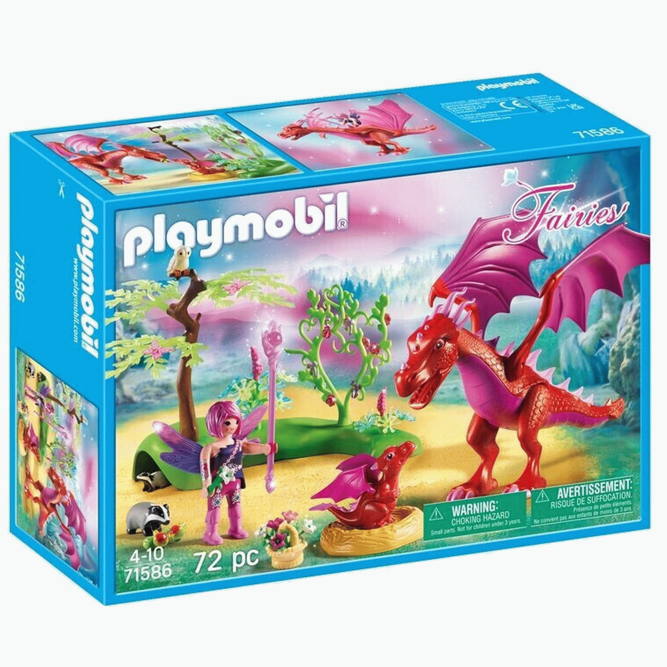 Playmobil 71586 - Drachenmama mit Baby - Fairies