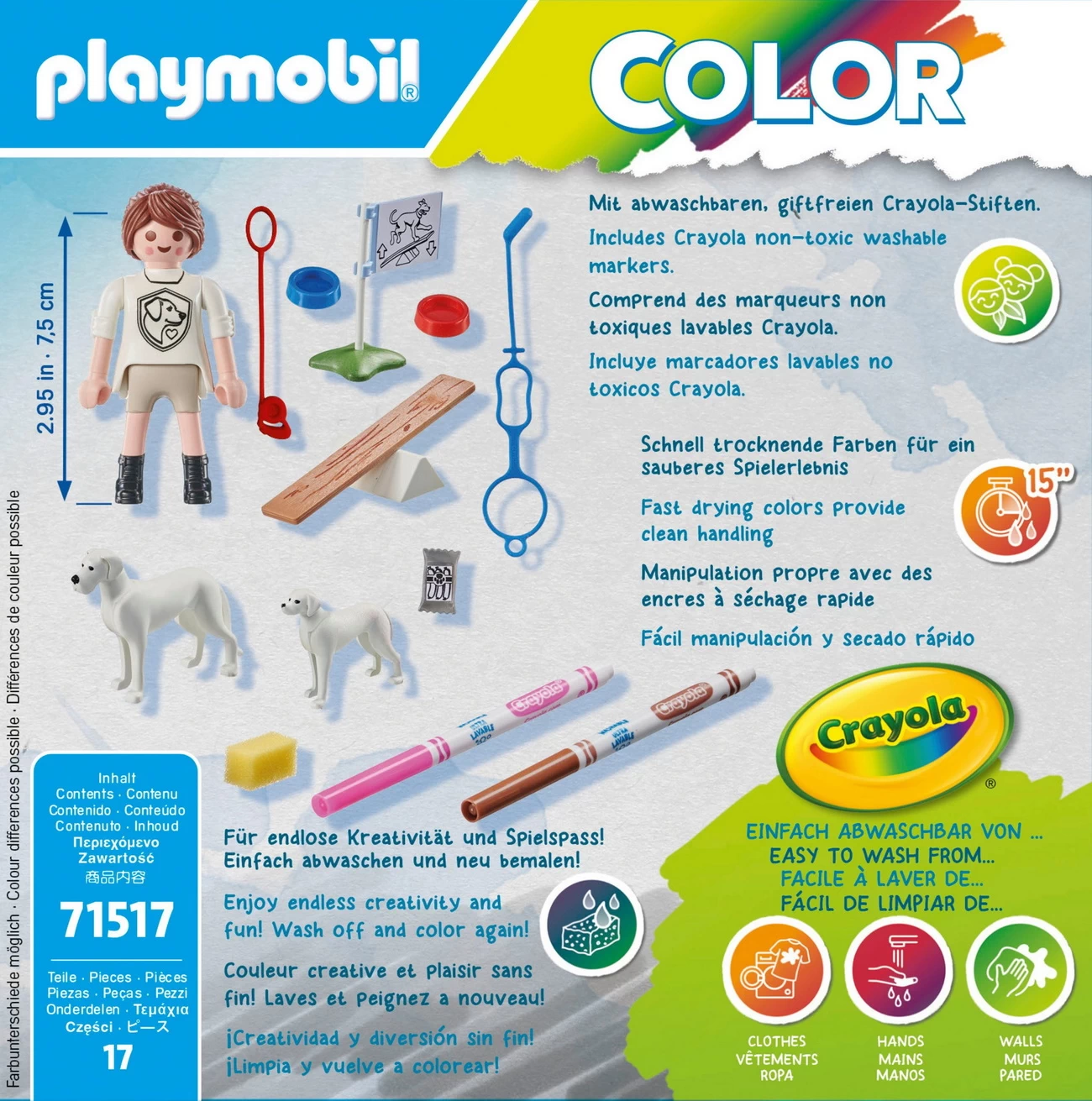 Playmobil 71517 - Hundetraining - Color