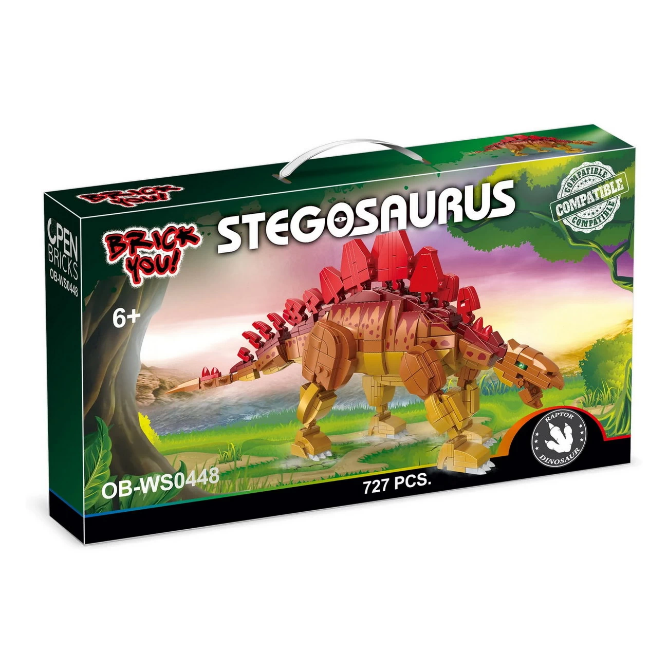 Stegosaurus OPEN BRICKS