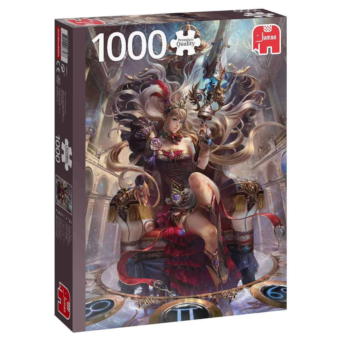 Puzzle - Zodiac Queen Tierkreis-Königin  (Jumbo Premium Collection) - 1000 Teile