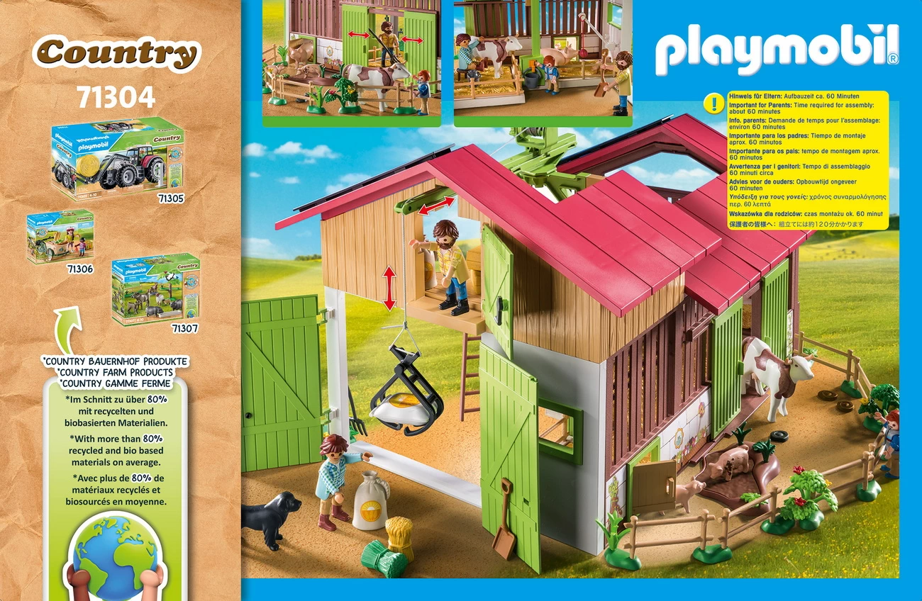 Playmobil 71304 - Großer Bauernhof (Country)