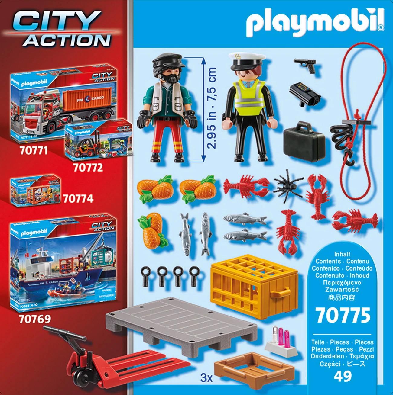 Playmobil 70775 - Zollkontrolle - City Action
