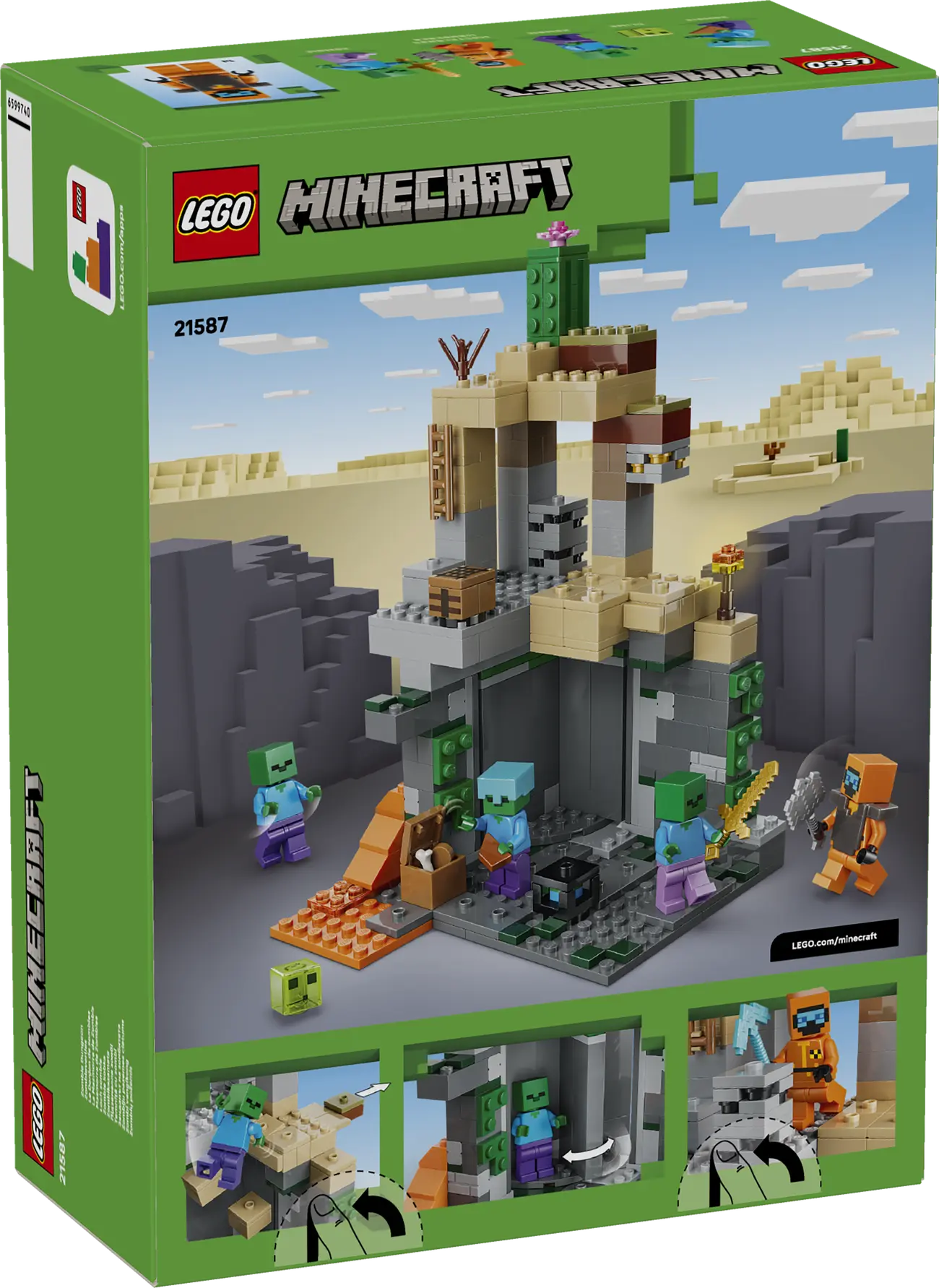 LEGO Minecraft - Zombieverlies (21587)