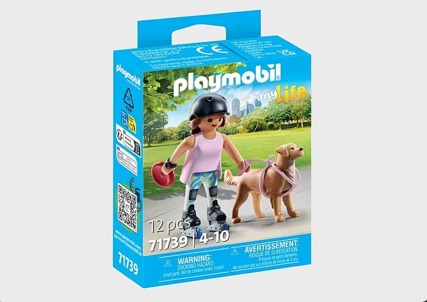 Playmobil 71739 - Inlinerin mit Retriever - My Life