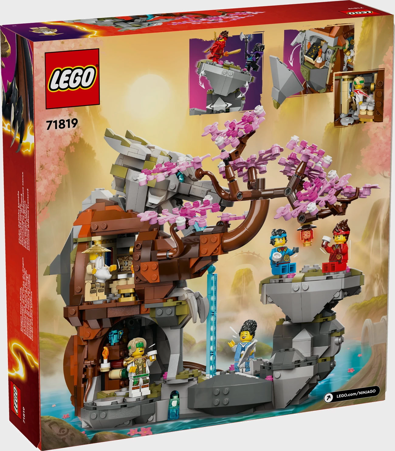 LEGO Ninjago 71819 - Drachenstein-Tempel