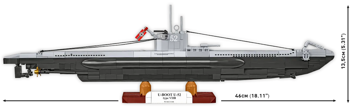 COBI - U-Boot U52 Typ VIIB (4852)