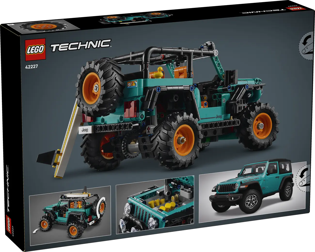 LEGO Technic - Jeep Wrangler Rubicon Geländewagen (42227)