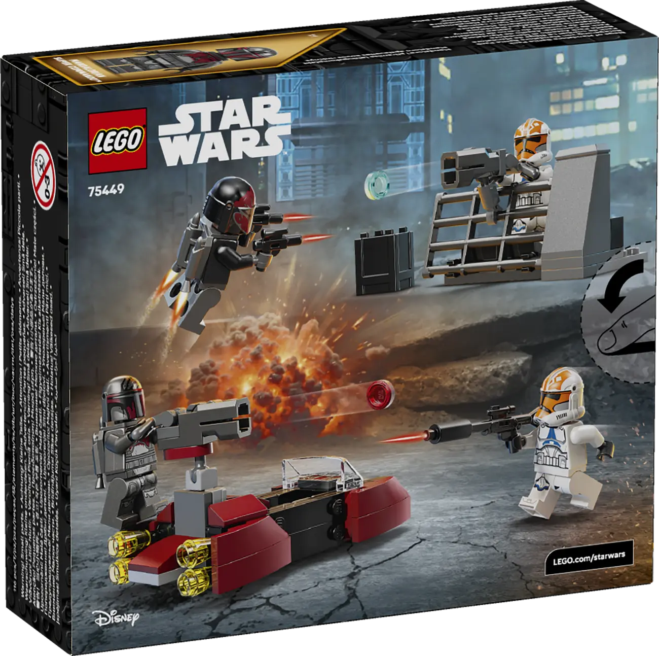 LEGO Star Wars  - Belagerung von Mandalore Battle Pack (75449)