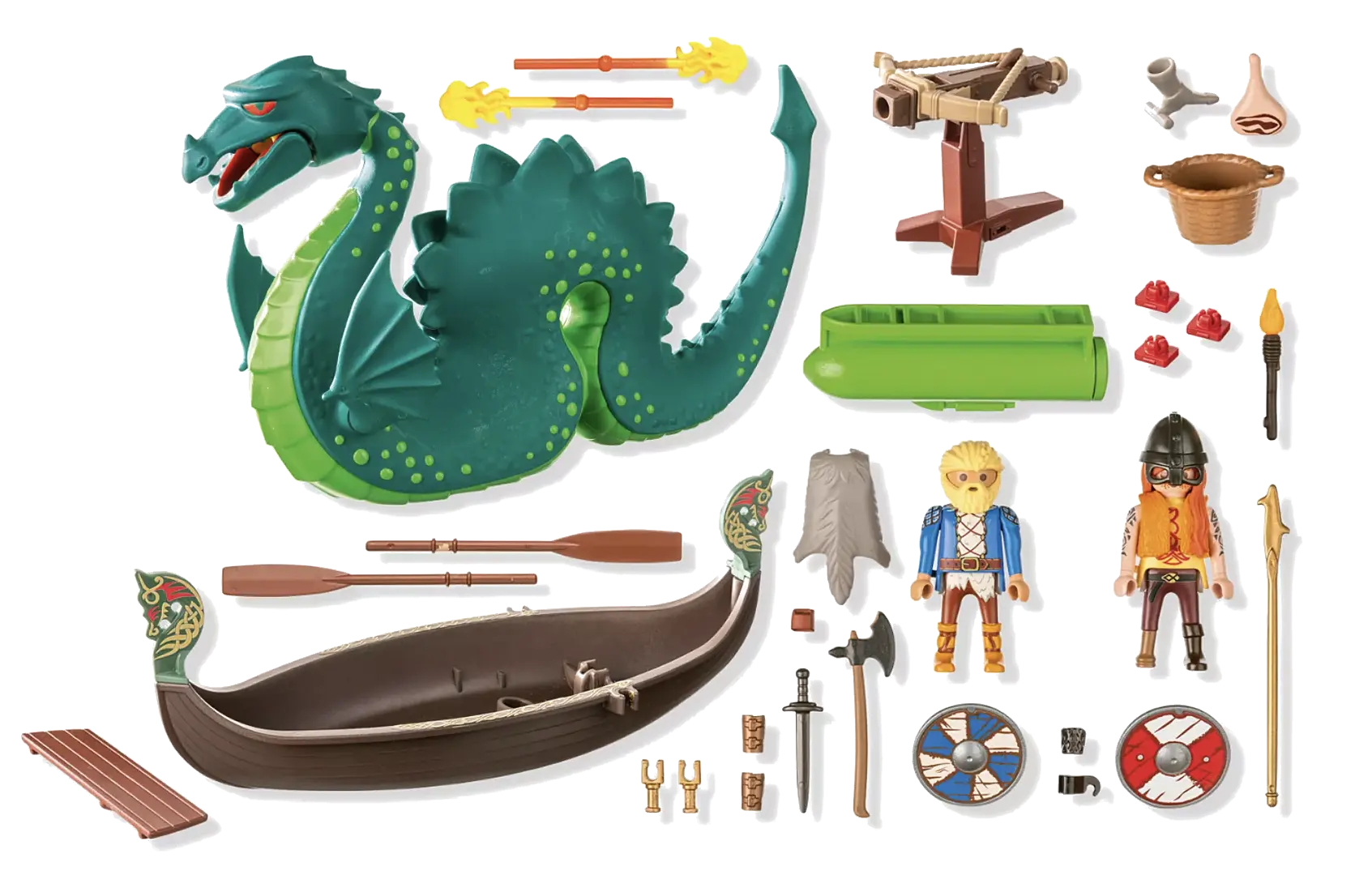 Playmobil 71830 - Wikinger mit Seeungeheuer - Pirates