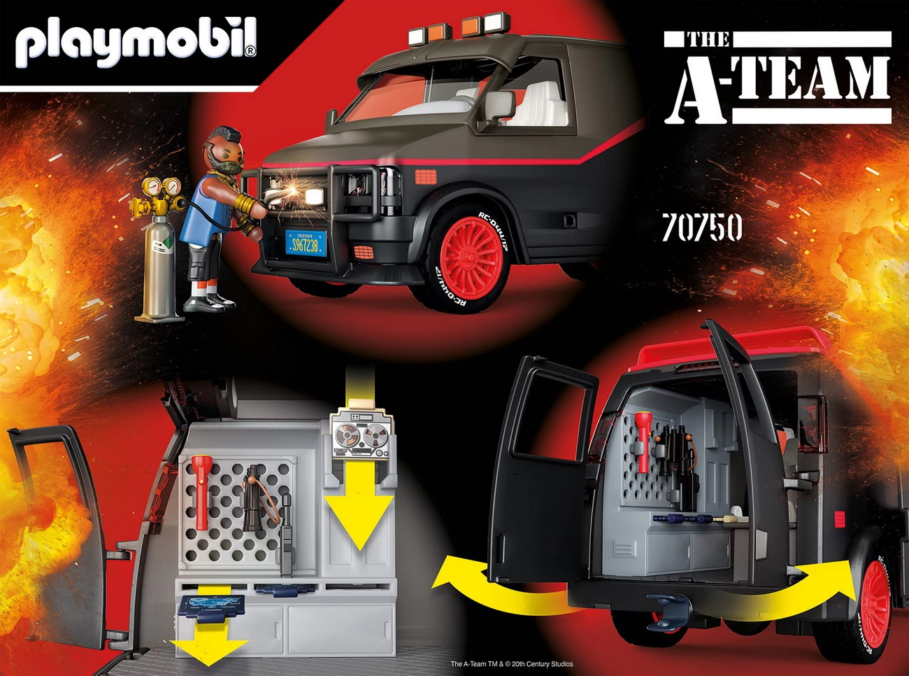 Playmobil 70750 - A-Team - The A-Team Van