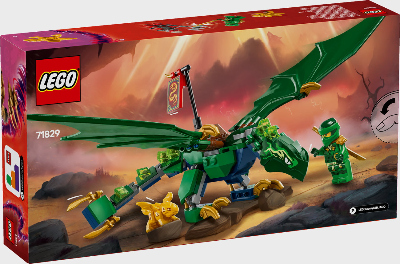 LEGO Ninjago 71829 - Lloyds grüner Walddrache