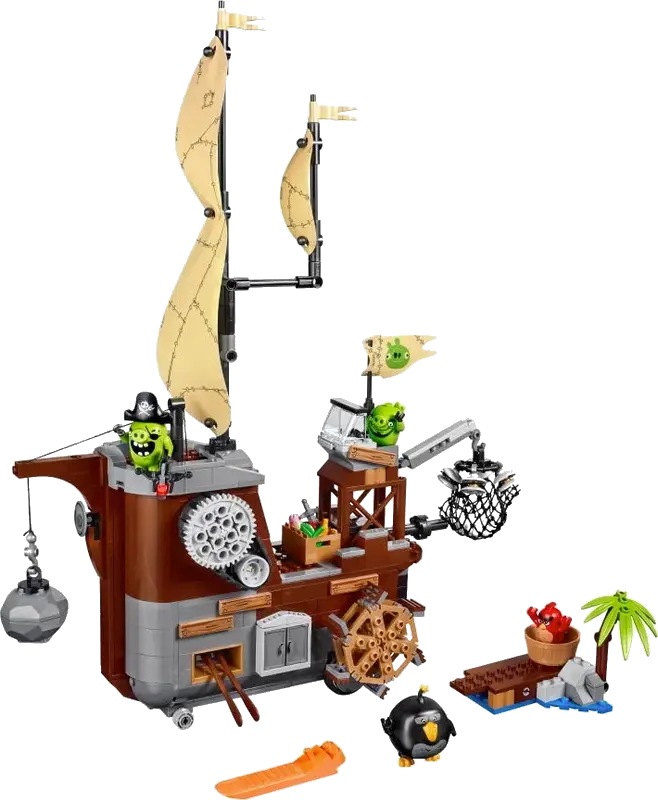 LEGO Angry Birds 75825 - Piggy Pirate Ship
