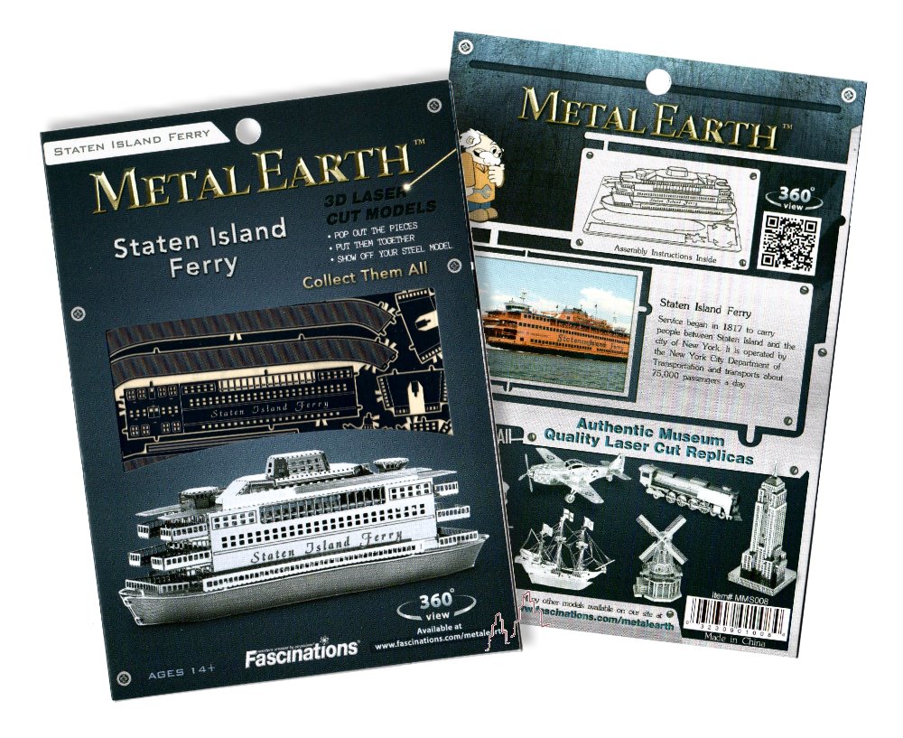 Metal Earth - Staten Island Ferry