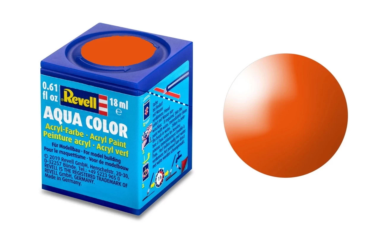 Revell Farbe 36130 - Aqua orange glänzend