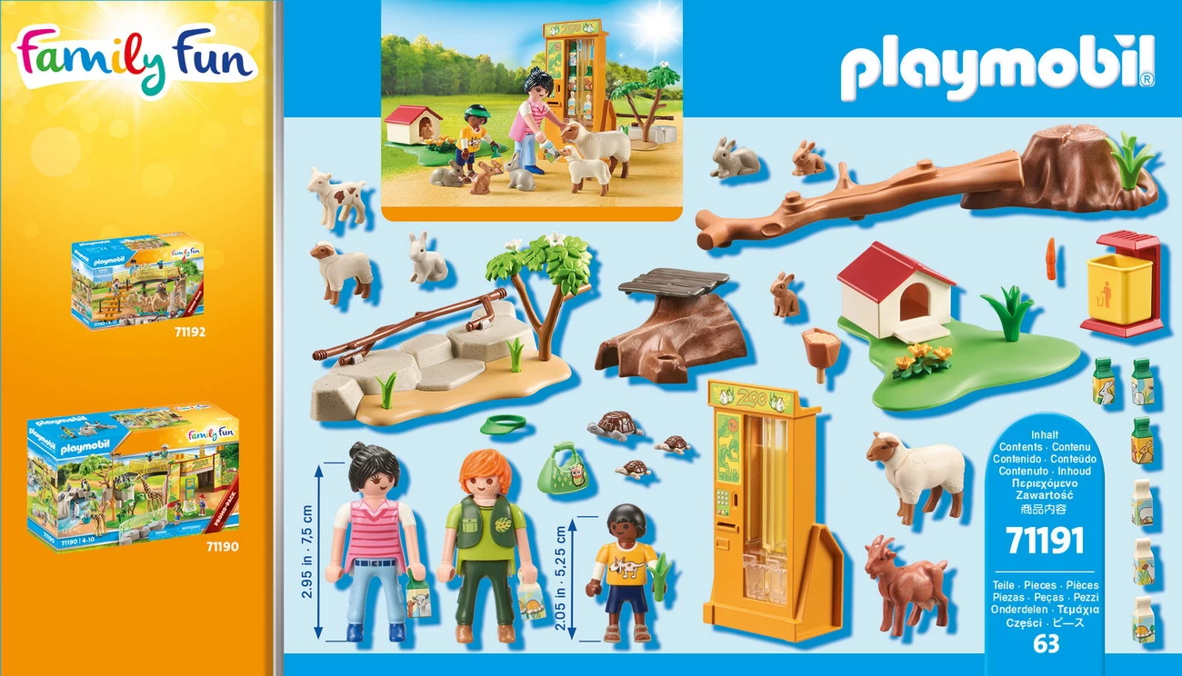 Playmobil 71190 - Erlebnis Zoo - Family Fun