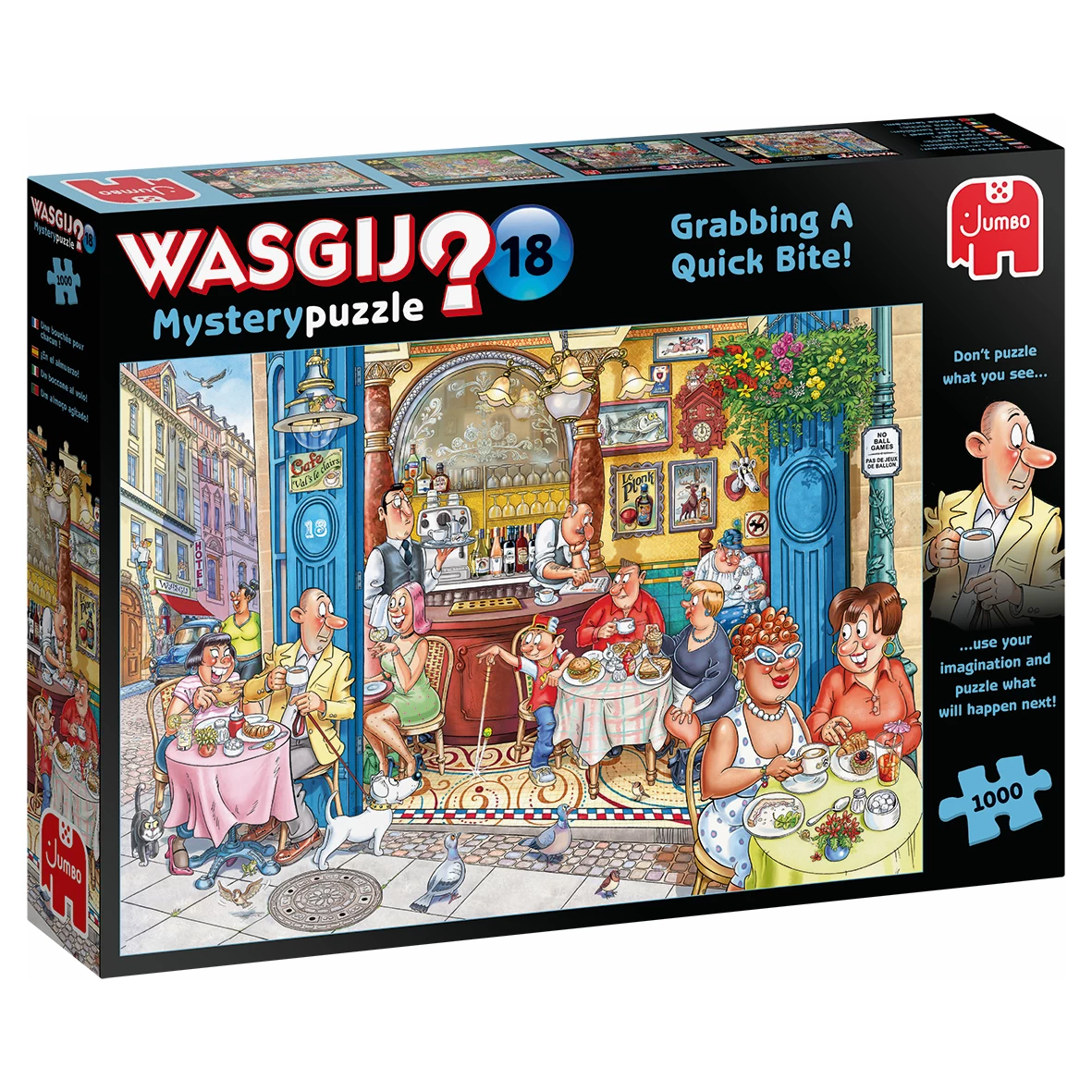 Wasgij Mystery 18 - Greifen Sie zu - Puzzle