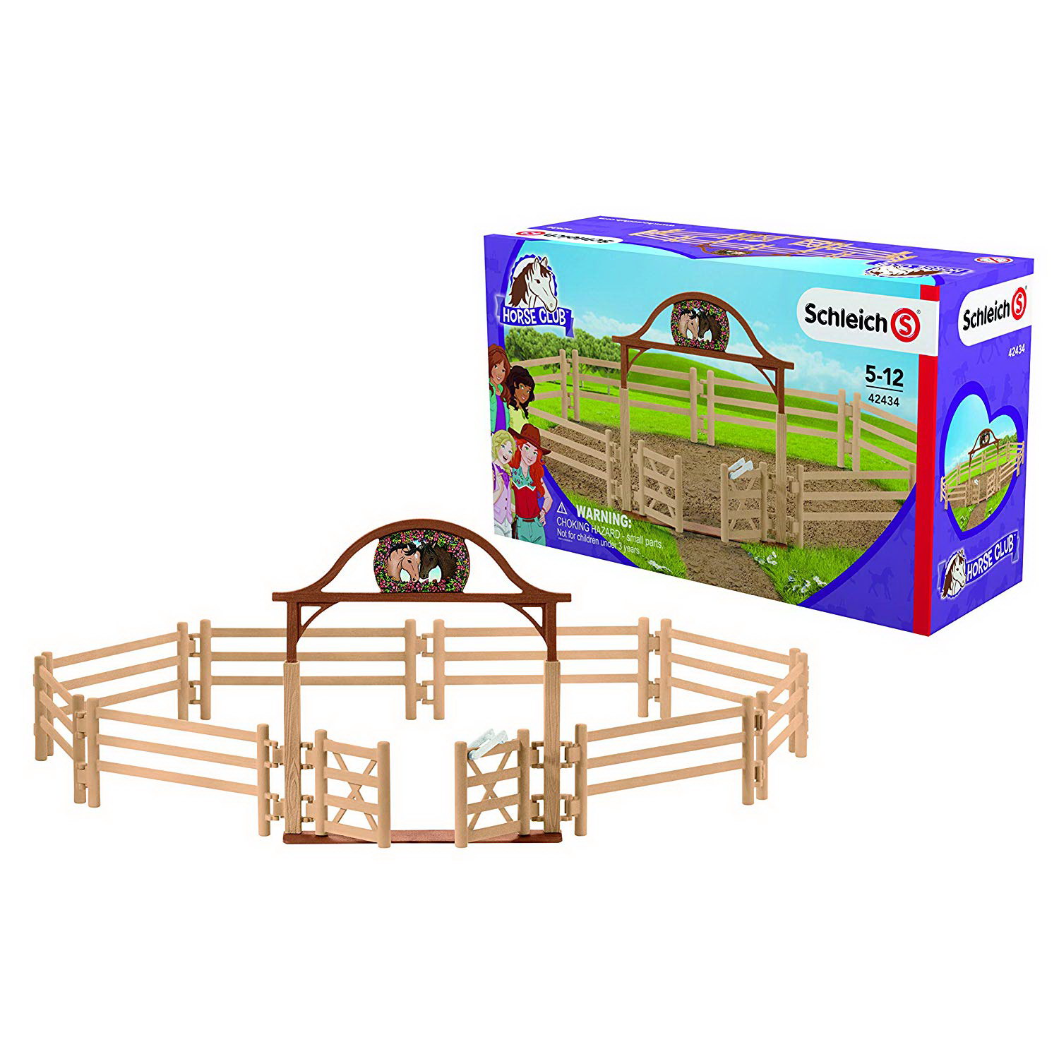Pferdekoppel mit Eingangstor - Schleich (42434) Horse Club
