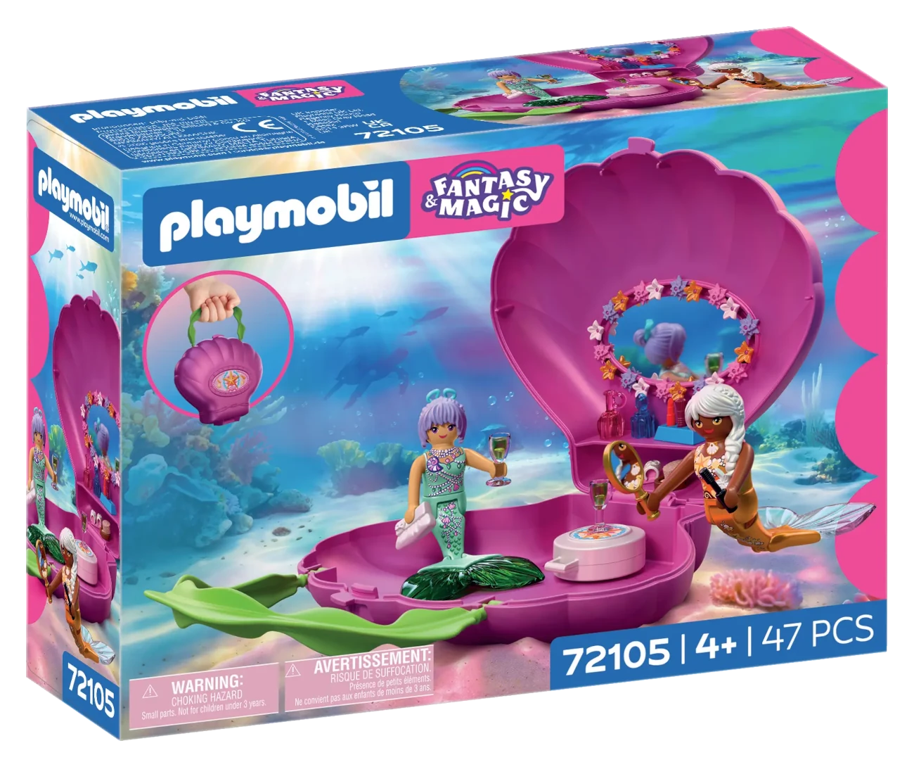 Playmobil 72105 - Muscheltasche Meerjungfrauen - Fantasy Magic