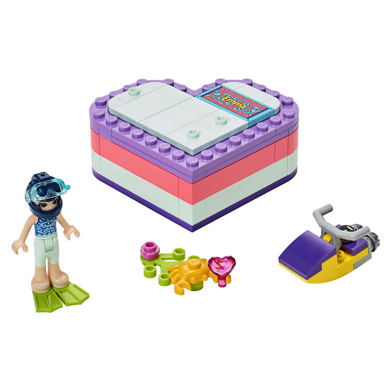 LEGO Friends (41385) Emmas sommerliche Herzbox