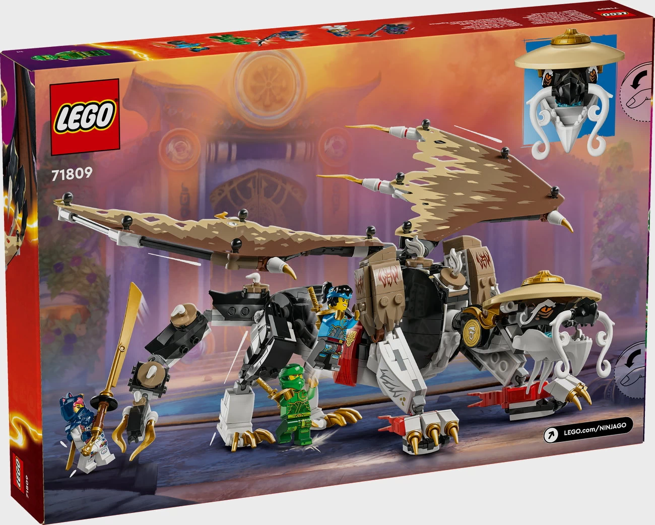 LEGO Ninjago 71809 - Egalt der Meisterdrache