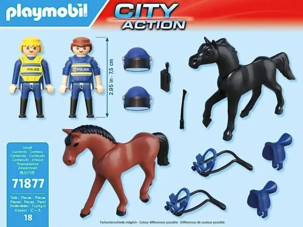 Playmobil 71877 - Polizeireiterstaffel (City Action)