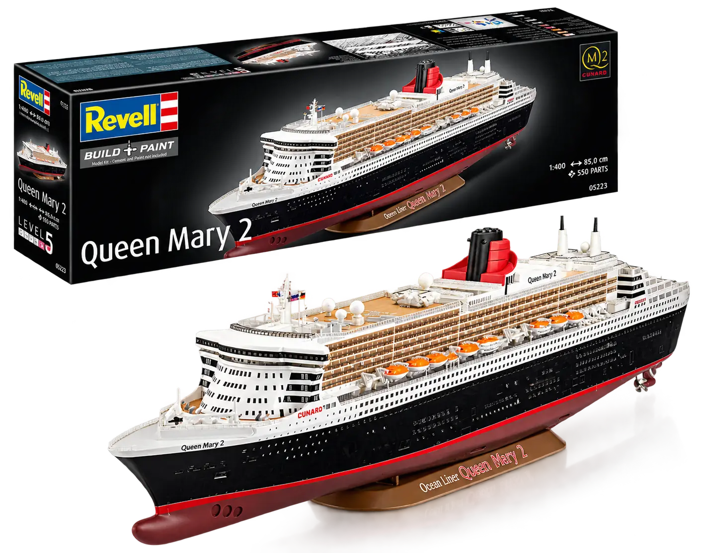 Revell 05223 Queen Mar -2