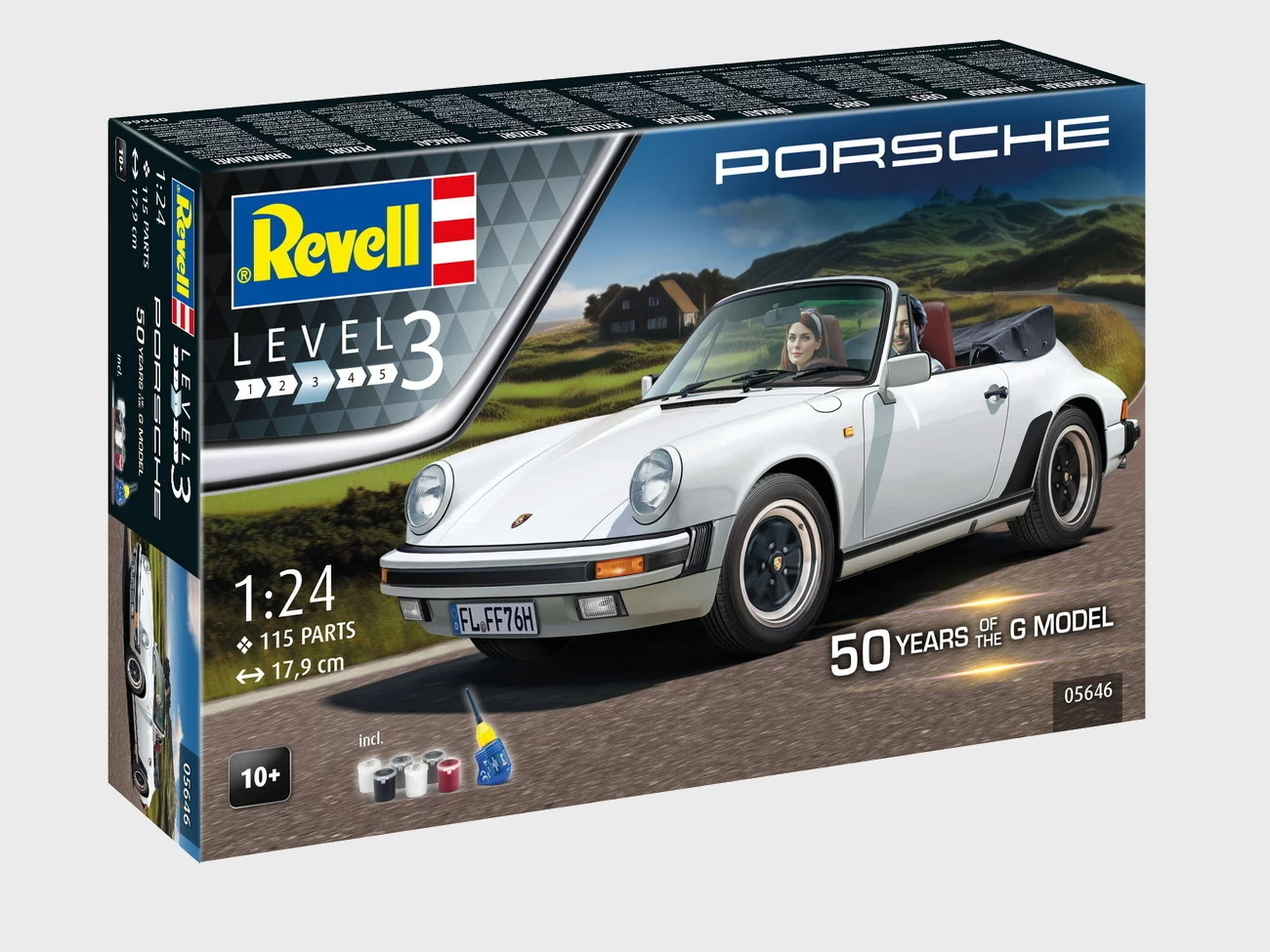Revell 05646 - Geschenkset 50 Jahre Porsche 911 G-Model - Auto Modell