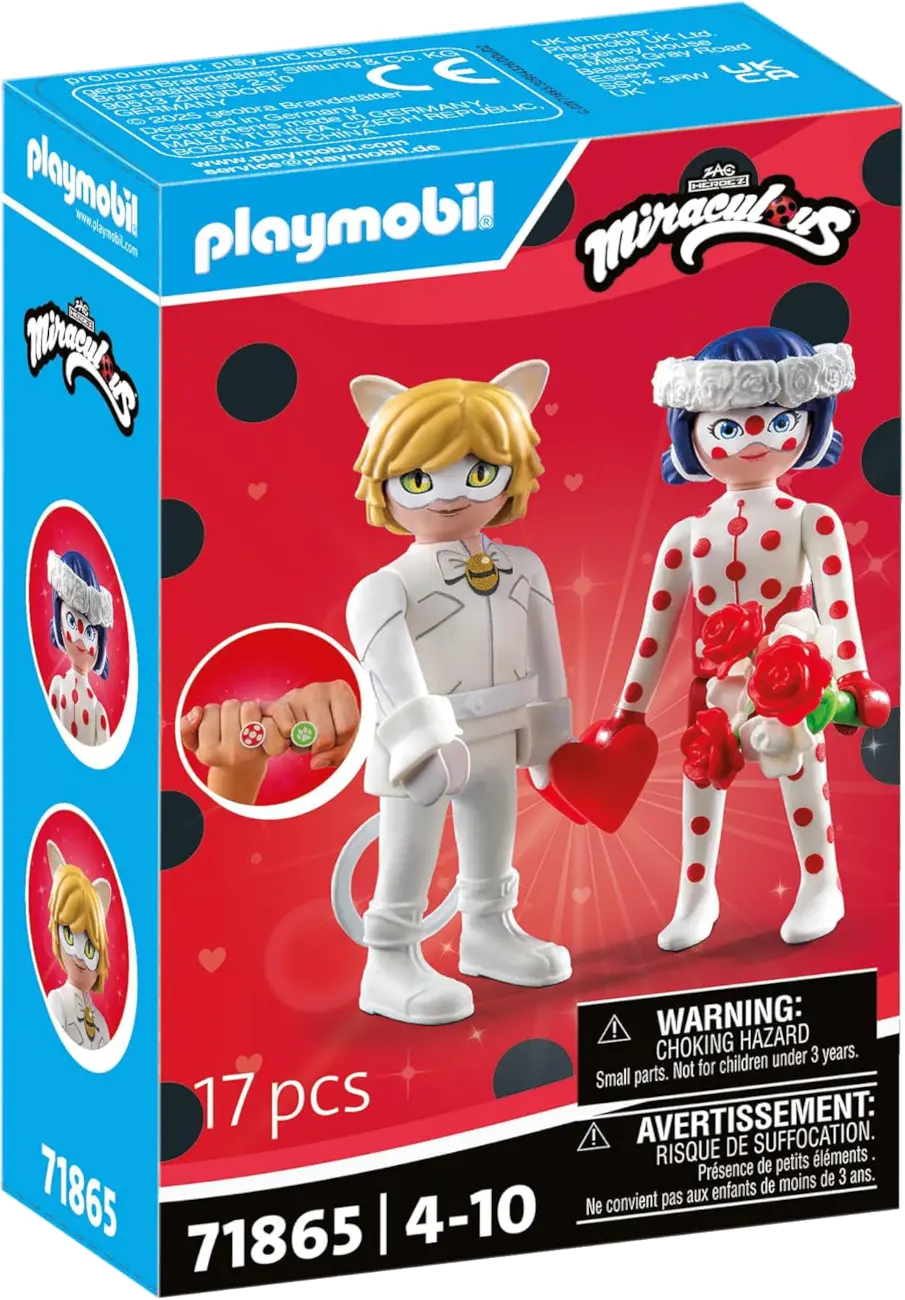 Playmobil 71865 - Ladybugs und Cat Noirs Hochzeitstraum - Miraculous