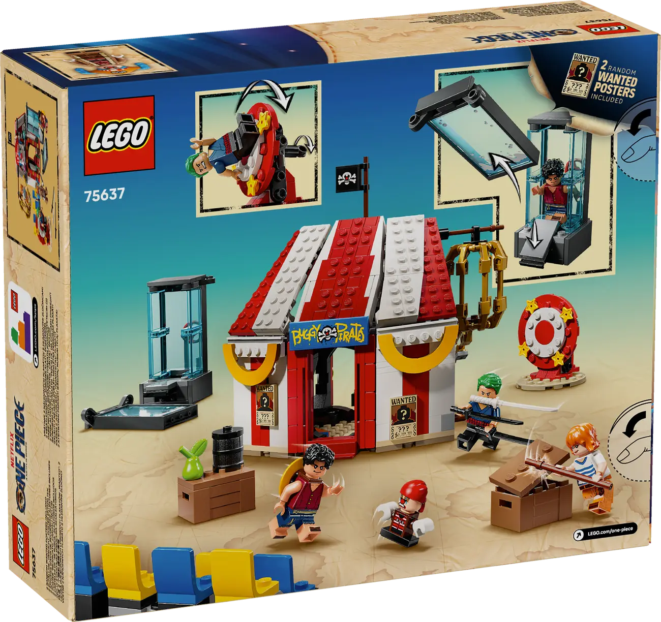 LEGO ONE PIECE 75637 - Zirkuszelt von Buggy dem Clown