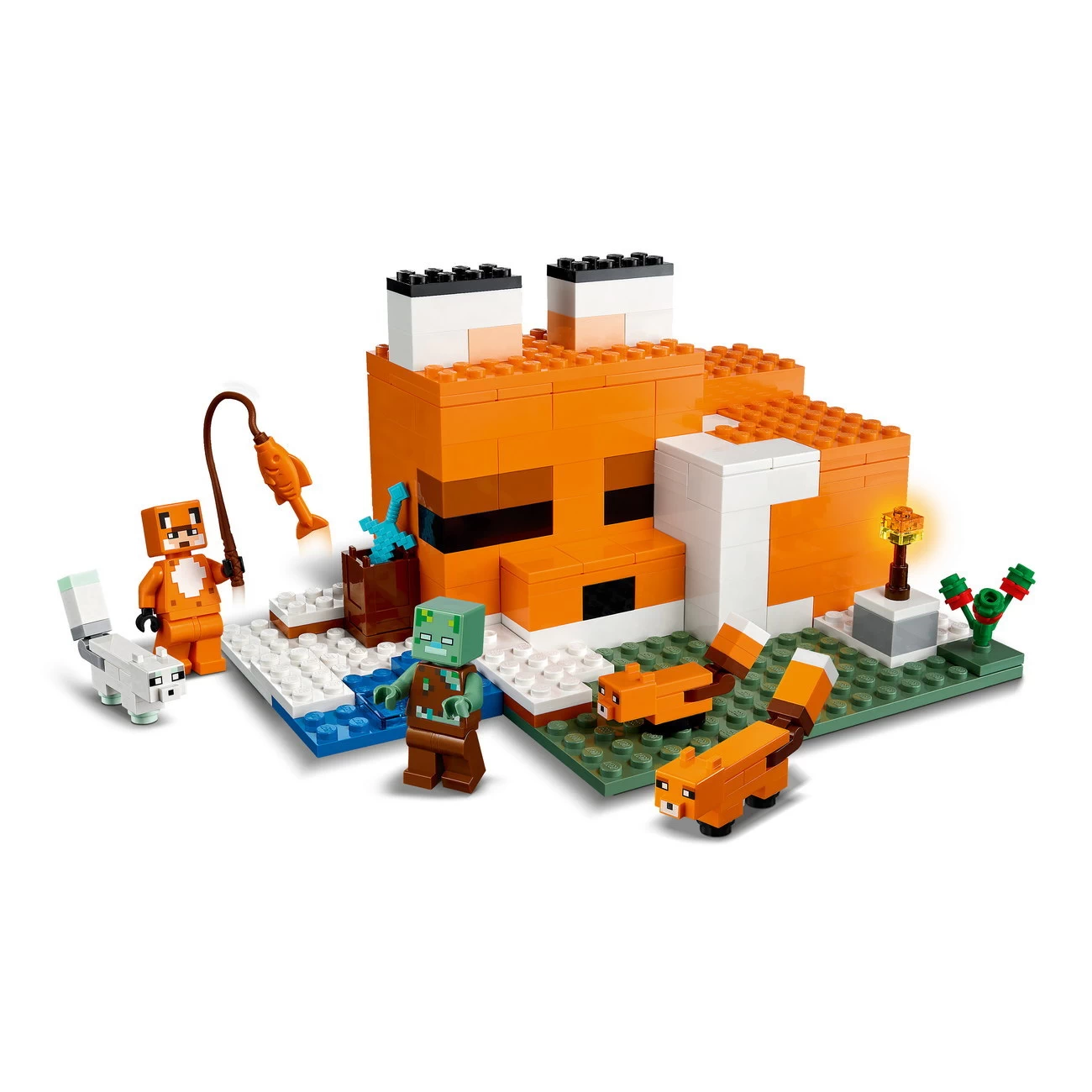 LEGO Minecraft 21178 - Die Fuchs-Lodge