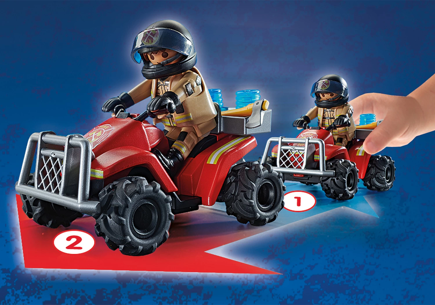 Playmobil 71090 - Feuerwehr Speed Quad - City Action