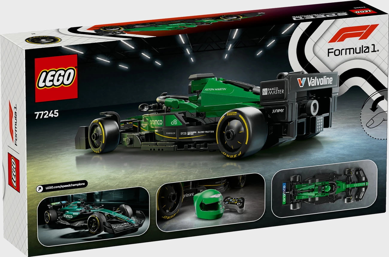LEGO Speed Champions 77245 - Aston Martin Aramco F1 AMR24 Rennauto