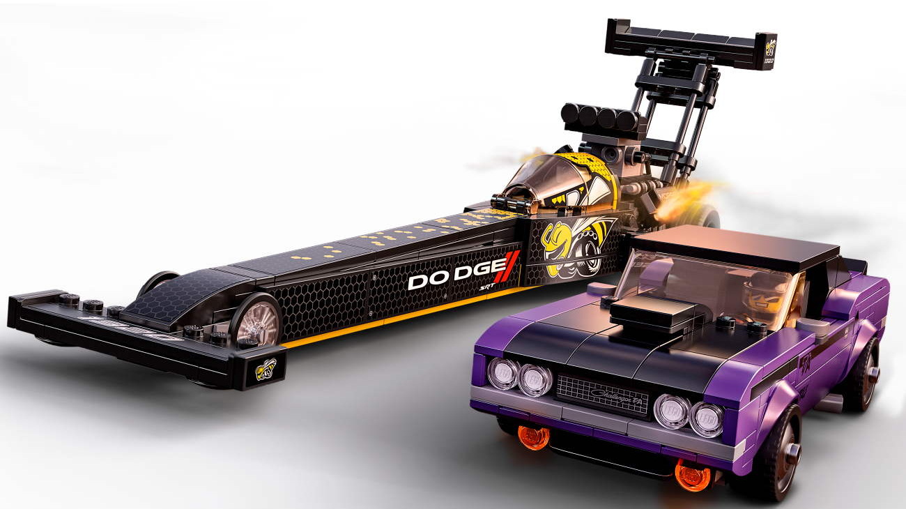 LEGO Speed Champions - Mopar Dodge//SRT Dragster & 1970 Dodge Challenger (76904)
