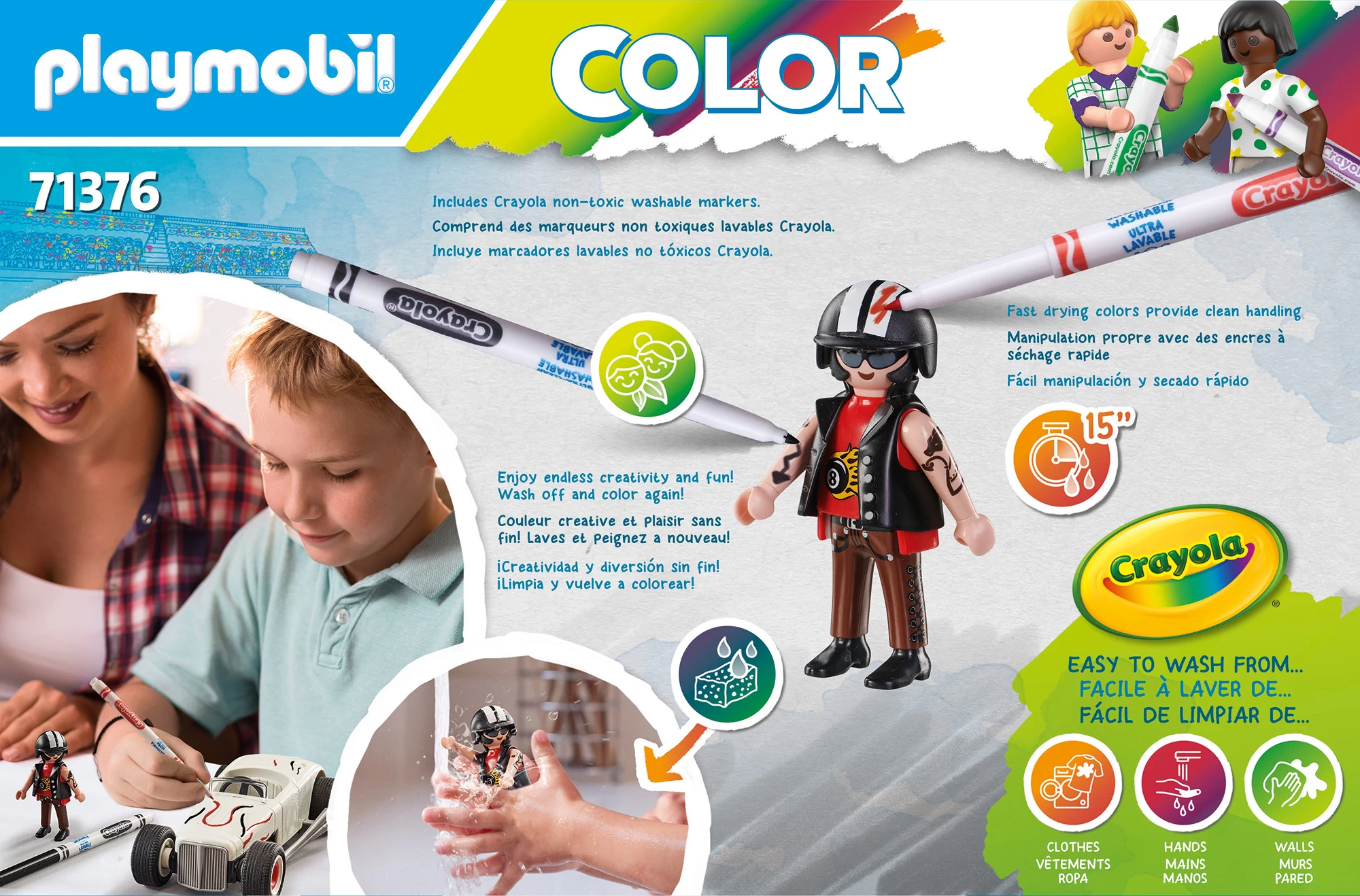 Playmobil 71376 - Rennauto Hot Rod - Color