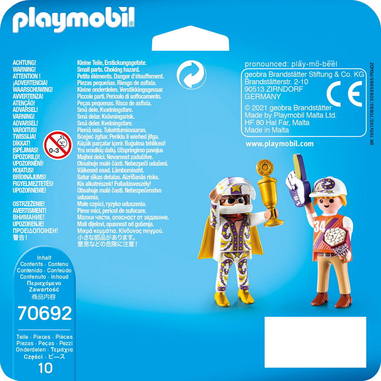 Playmobil 70692 - DuoPack Stuntshow Team