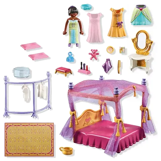 Playmobil 71847 - Prinzessinnen Schlafzimmer mit Ankleide - Princess Magic