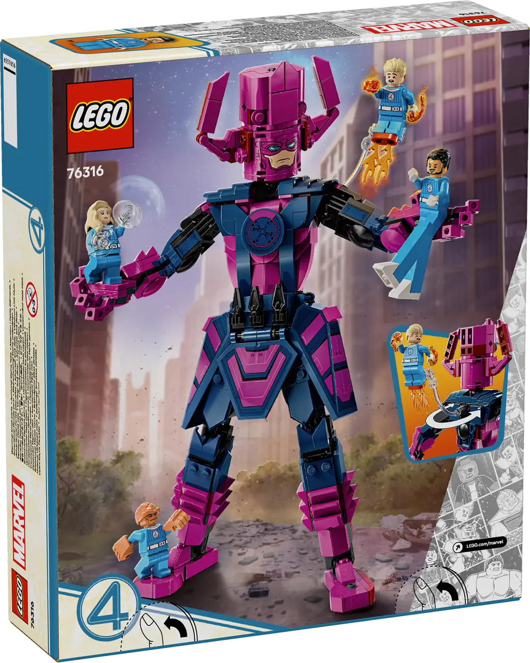 LEGO MARVEL 76316 - Fantastic Four vs. Galactus