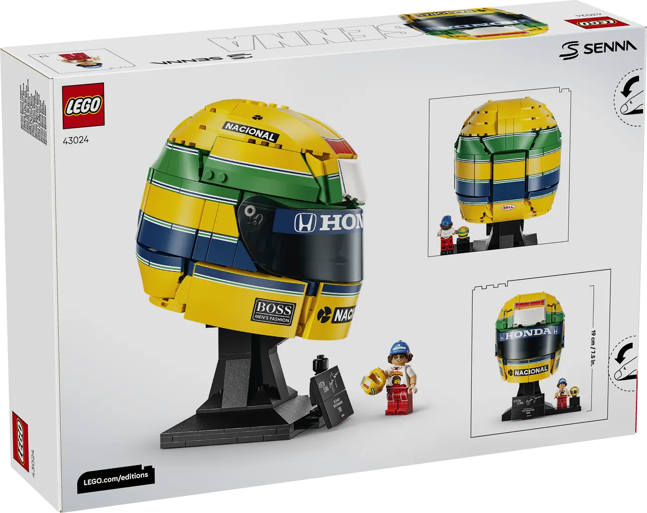LEGO Editions Ayrton Senna Helm 43024