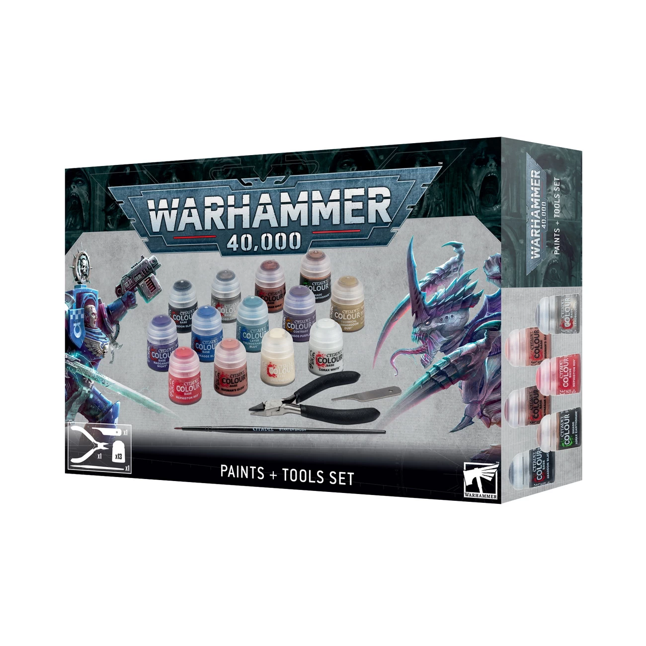 Warhammer 40.000 - Farb- und Werkzeugset (60-12)