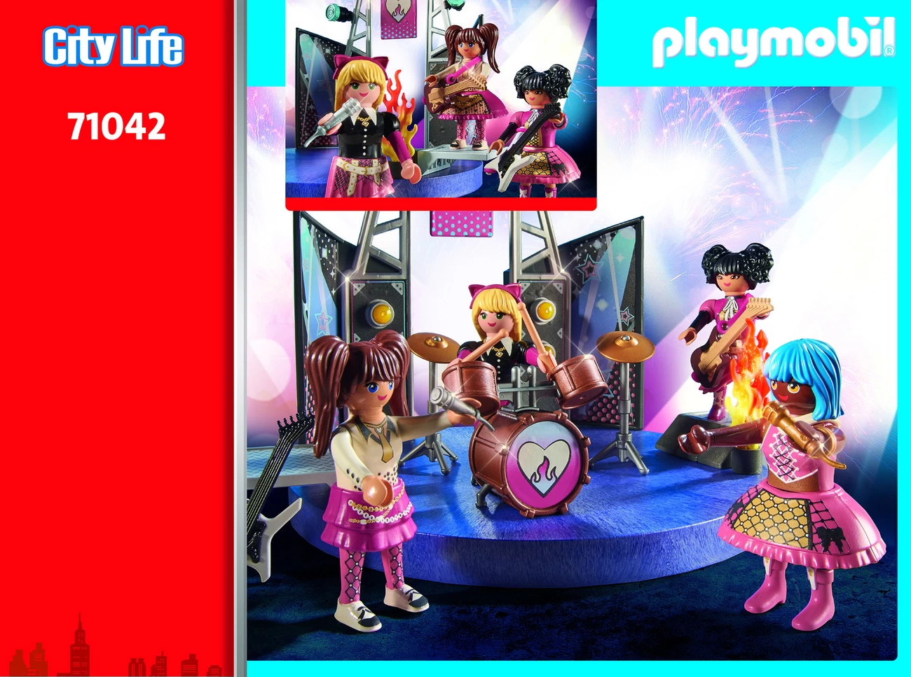 Playmobil 71042 - Music Band - City Life