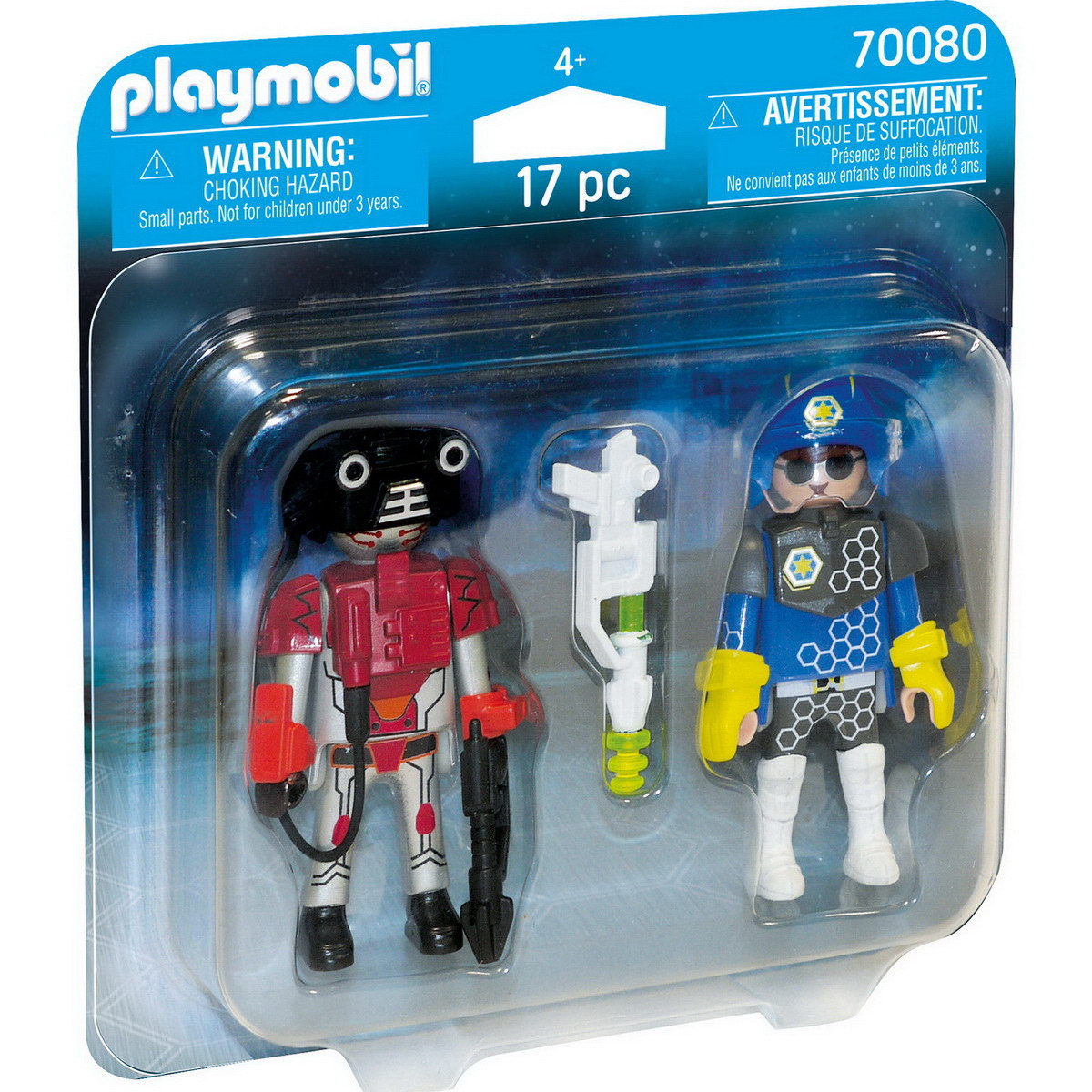 Playmobil 70080 - Spacepolizist und Ganove Duo Pack