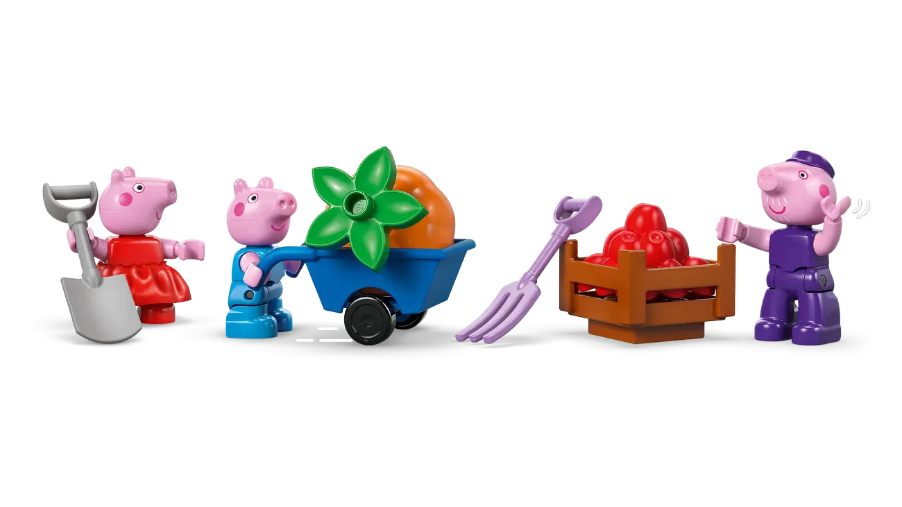 LEGO DUPLO Peppa Pig 10461 - Opas Garten und Gewächshaus