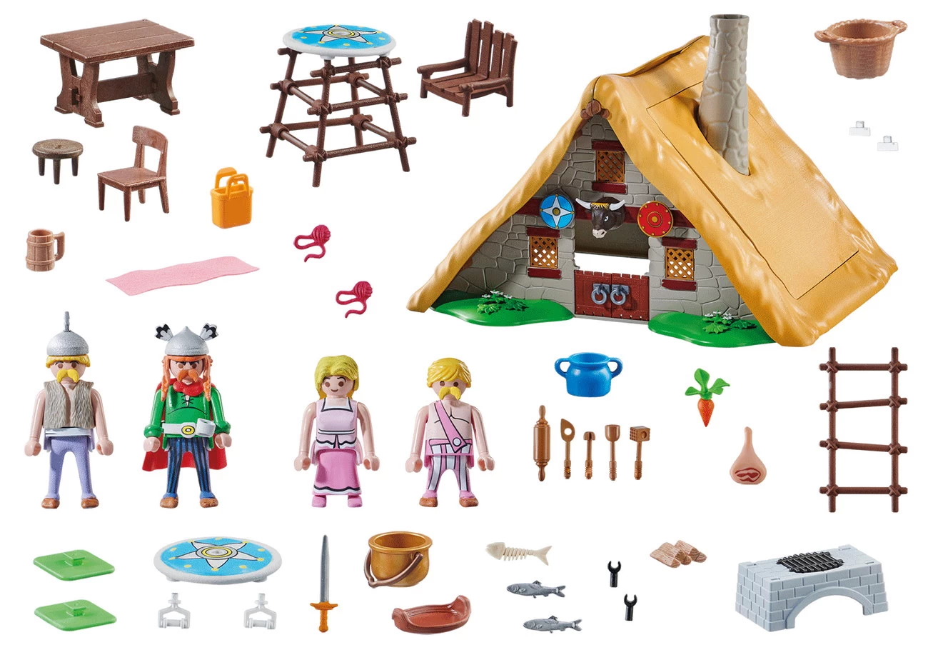 Playmobil 70932 - Asterix: Hütte des Majestix